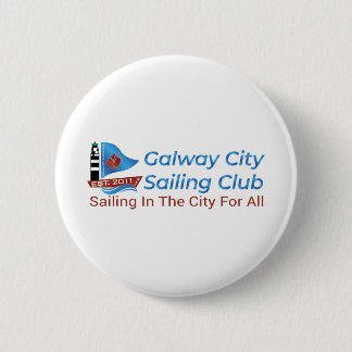 Galway City Sailing Club 6 Cm Round Badge
