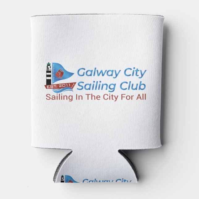 Galway City Sailing Club Can Cooler (Front)