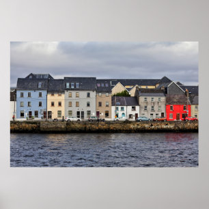 Galway Harbour, Ireland Poster