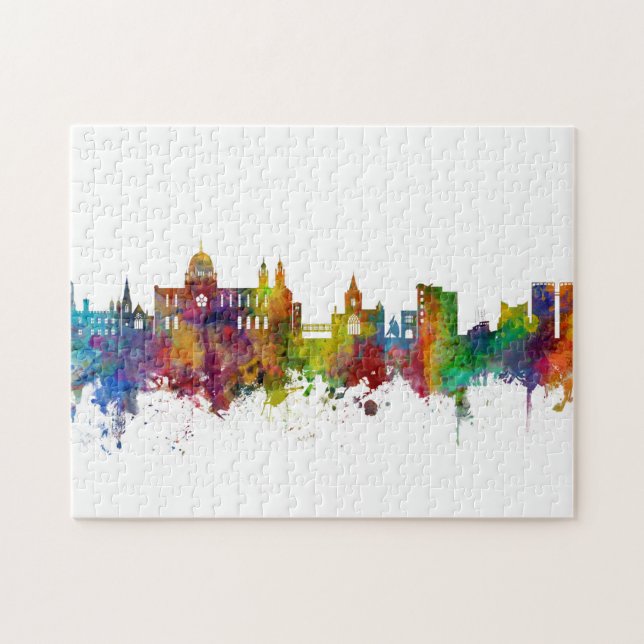 Galway Ireland Skyline Jigsaw Puzzle (Horizontal)