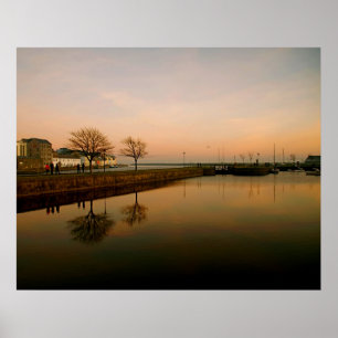 Galway Sunset Poster
