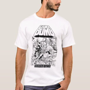 Gama Bomb - Citizen Brain White T-Shirt