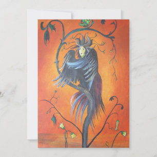 Gamaun The Prophetic Bird With Ruffled Feathers