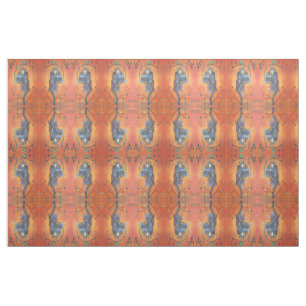 Gamaun The Prophetic Bird With Ruffled Feathers Fabric