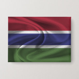 Gambia Flag Button