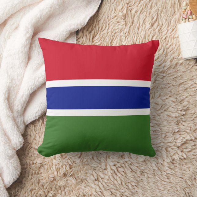 Gambia flag cushion (Blanket)