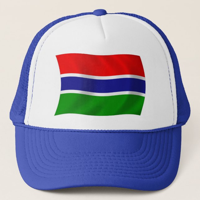 Gambia Flag Hat (Front)