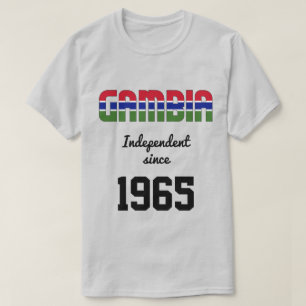 Gambia Flag Independence Celebration T-Shirt