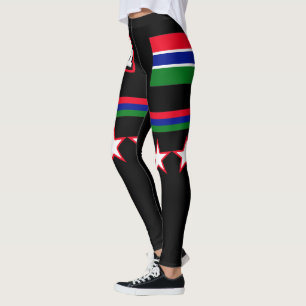 Gambia Flag Leggings