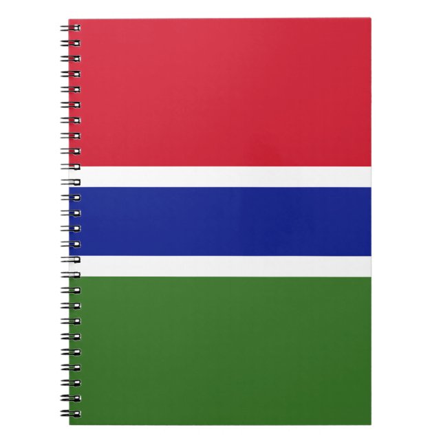 Gambia flag notebook (Front)