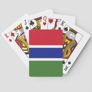 Gambia Flag Playing Cards