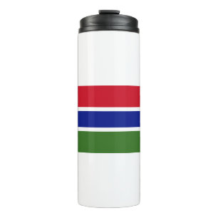 Gambia Flag Thermal Tumbler
