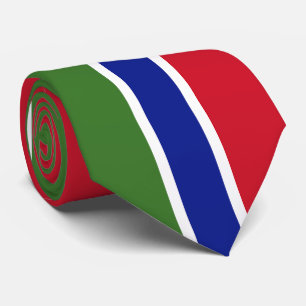 Gambia Flag Tie