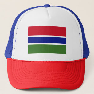 Gambia Flag Trucker Hat