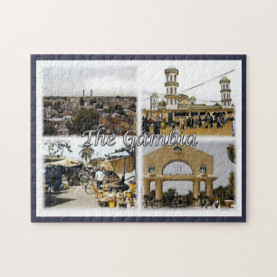 Gambia - Mosaic - Jigsaw Puzzle