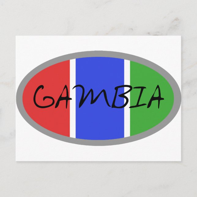 Gambia Products!! Postcard (Front)