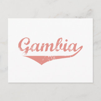 Gambia Revolution Style Postcard