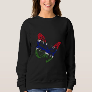 Gambian Pride Patriotic Gambia Flag Gambian Roots  Sweatshirt
