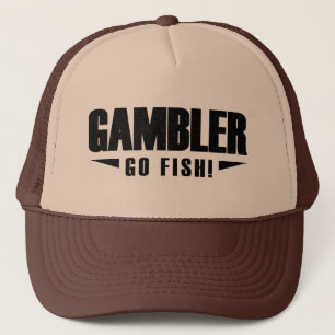 Gambler Black Logo Trucker Hat