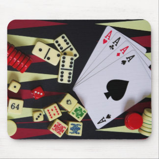 gambler mouse pad