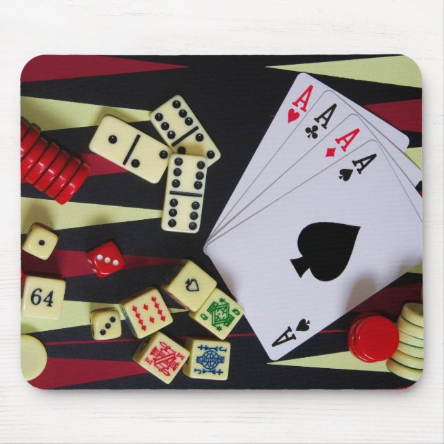 gambler mouse pad (Front)