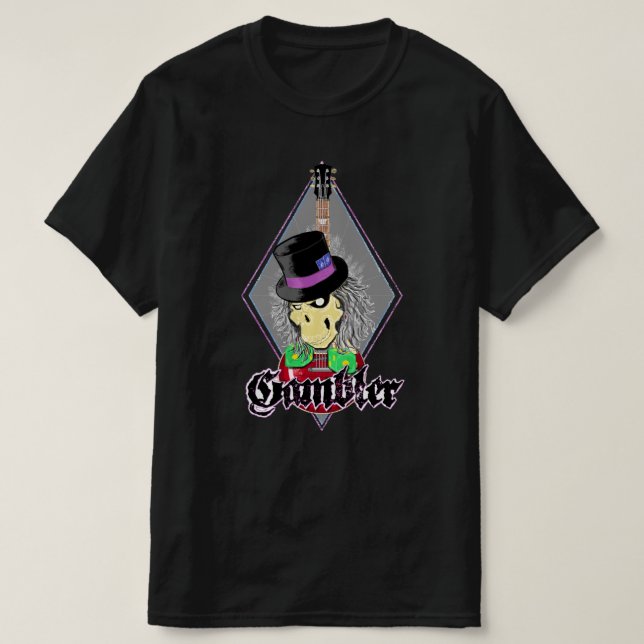 Gambler Snake Eyes T-Shirt (Design Front)