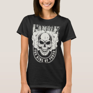 Gambling Bet Poker King Card Player Blackjack Cas T-Shirt
