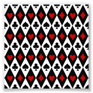 Gambling Blackjack Card Player Casino Las Vegas Photo Print