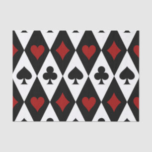 Gambling Blackjack Card Player Casino Las Vegas Tissue Paper