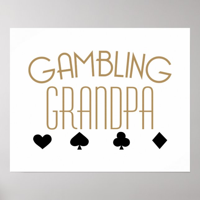 Gambling Grandpa Poster (Front)