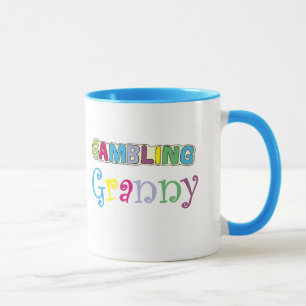Gambling Granny T-shirts and Gifts. Mug