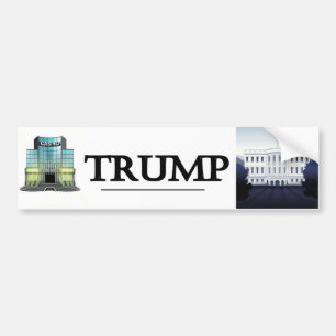 Gambling House to White House Bumper Sticker