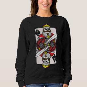 Gambling Poker Player Ace Poker Card Poker Sweatshirt