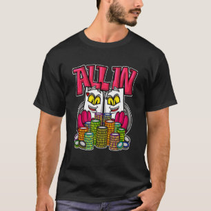 Gambling Poker Player Poker Cards 7 And 2 Poker T-Shirt