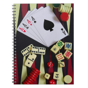 Gambling table notebook