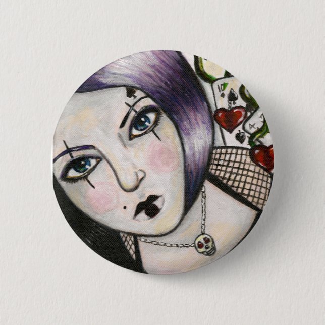 Gambling with Death badge (Front)