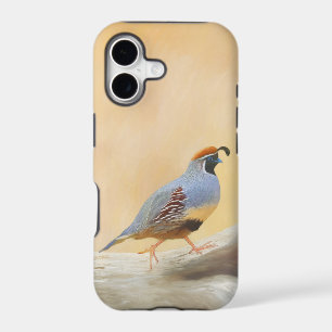 Gambrel's Quail Painting Original Bird Art