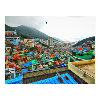 Gamcheon Cultural Village Korea Photo Print