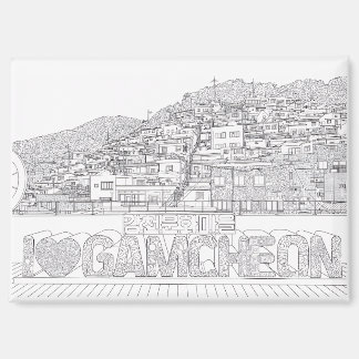 Gamcheon Village Busan Magnet