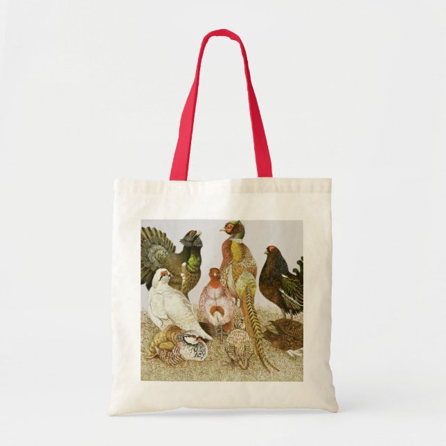 Game Birds Tote Bag (Front)