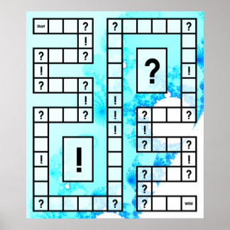 Game Board Poster