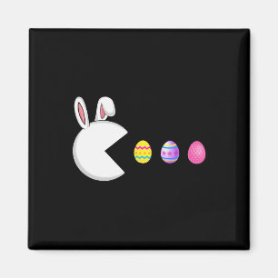 Game Bunny Eggs Easter Gamer Kids Boys Men Gaming Magnet