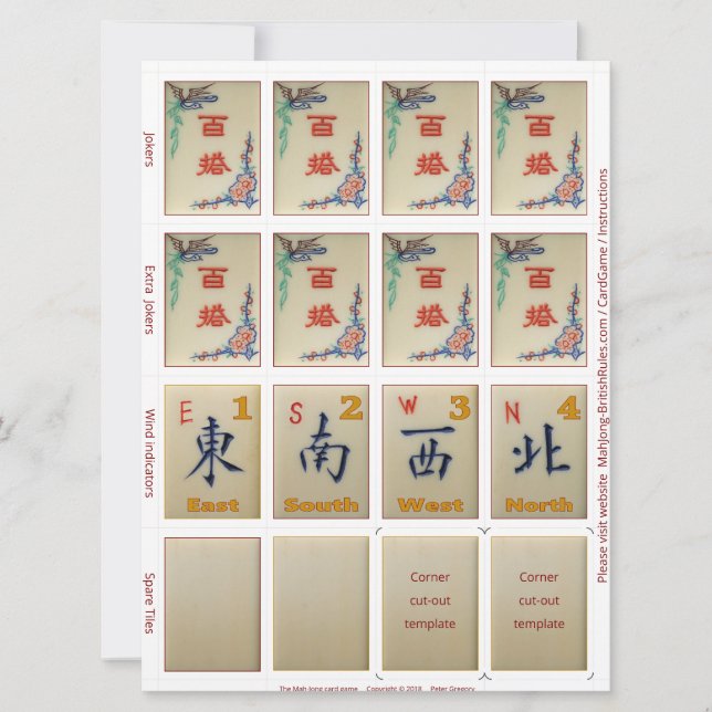 Game cards (10) – Jokers (Front)