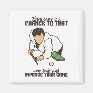 Game Chance To Test Skills And Improve Game - Bill Magnet