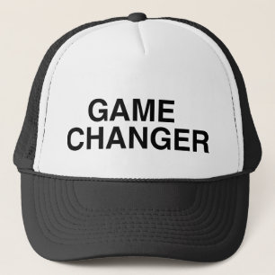 GAME CHANGER slogan hat
