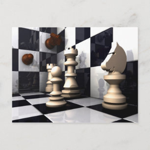 Game Chess Hobby Postcard