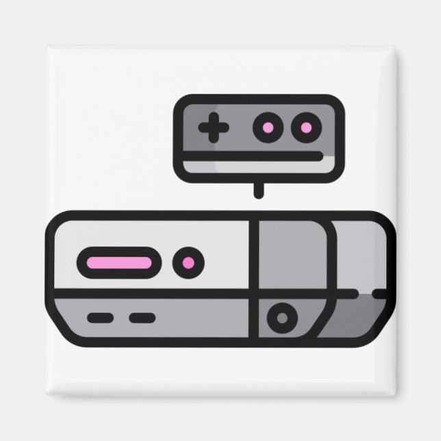 Game Console (2) Magnet (Front)