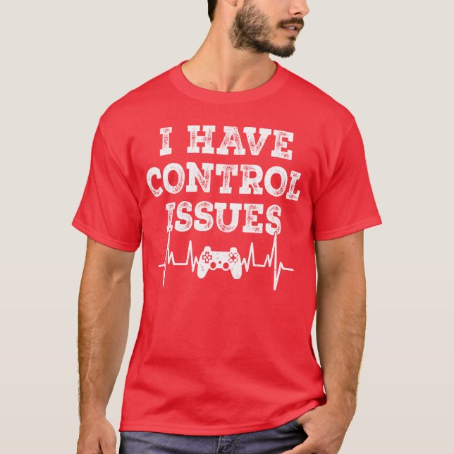 Game Console Gamer Video Game Pc Gaming Controller T-Shirt (Front)