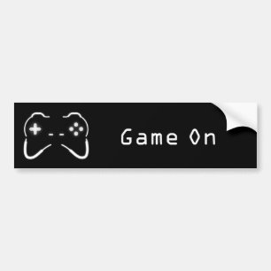 Game Controller Bumper Sticker