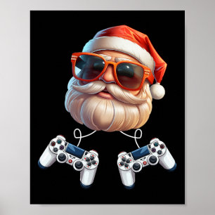 Game Controller Christmas Gamer Gaming Enthusiast  Poster